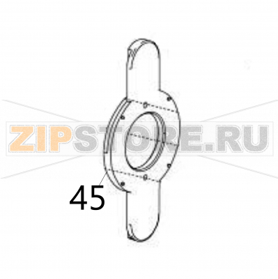 Guide boss (C) Sato DR308e Guide boss (C) Sato DR308eЗапчасть на деталировке под номером: 45Название запчасти на английском языке: Guide boss (C) Sato DR308e.