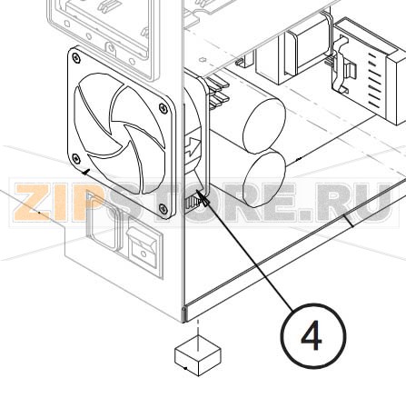 Вентилятор 24VDC в сборе Datamax W-6208 Вентилятор 24VDC в сборе Datamax W-6208Запчасть на сборочном чертеже под номером: 4Количество запчастей в комплекте: 1Название запчасти Datamax на английском языке: Assy, Fan 24VDC