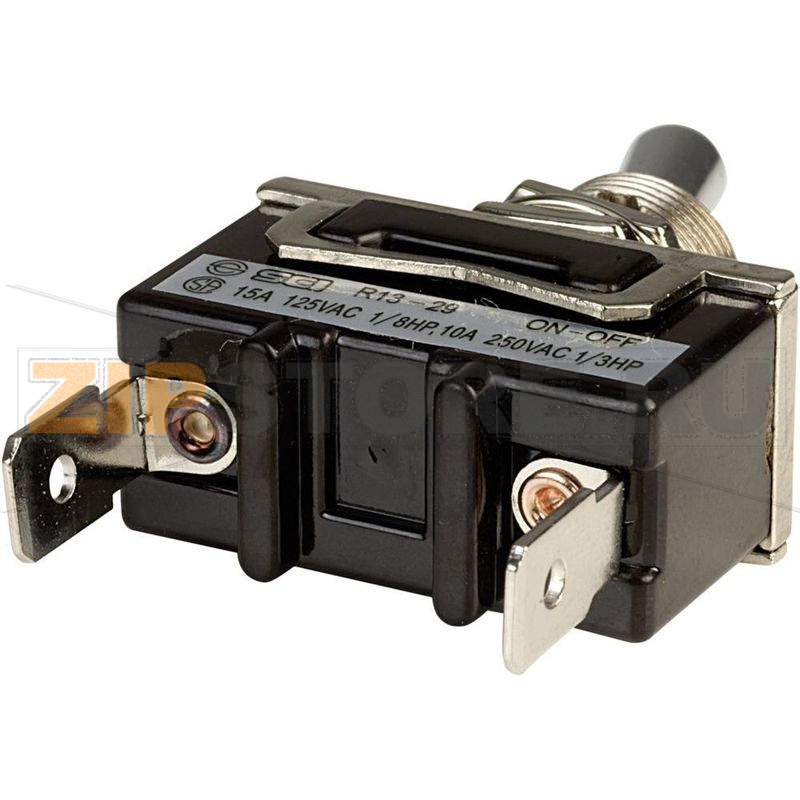 Тумблер 250 В/AC, 10 А, 1 x выкл/вкл, 1 шт SCI R13-29A-01A-HWH 