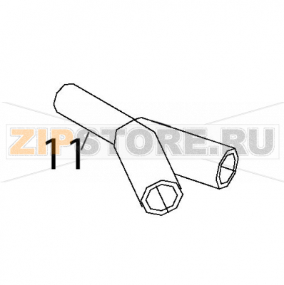 Y-Connection Fagor FI-64 B Y-Connection Fagor FI-64 BЗапчасть на деталировке под номером: 11Название запчасти Fagor на английском языке: Y-Connection FI-64 B.