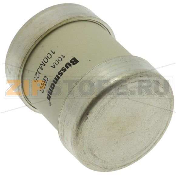 Предохранитель энергосистем, 100 A, AC 415 В, 80 кА, BS88/J, 39x46 мм, gU, BS Eaton 100A 415V AC 