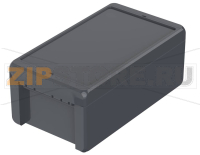 Корпус, 231x125x90 мм, поликарбонат UL 94 V0, одноцветный Bopla B 221309 PC-V0 7024