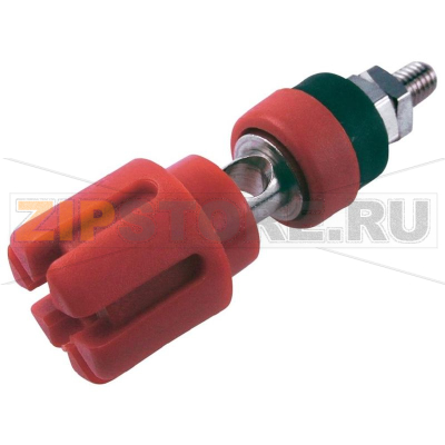 Зажим полюсный TP/6, 30 А, красный, 1 шт Cliff CL159719 