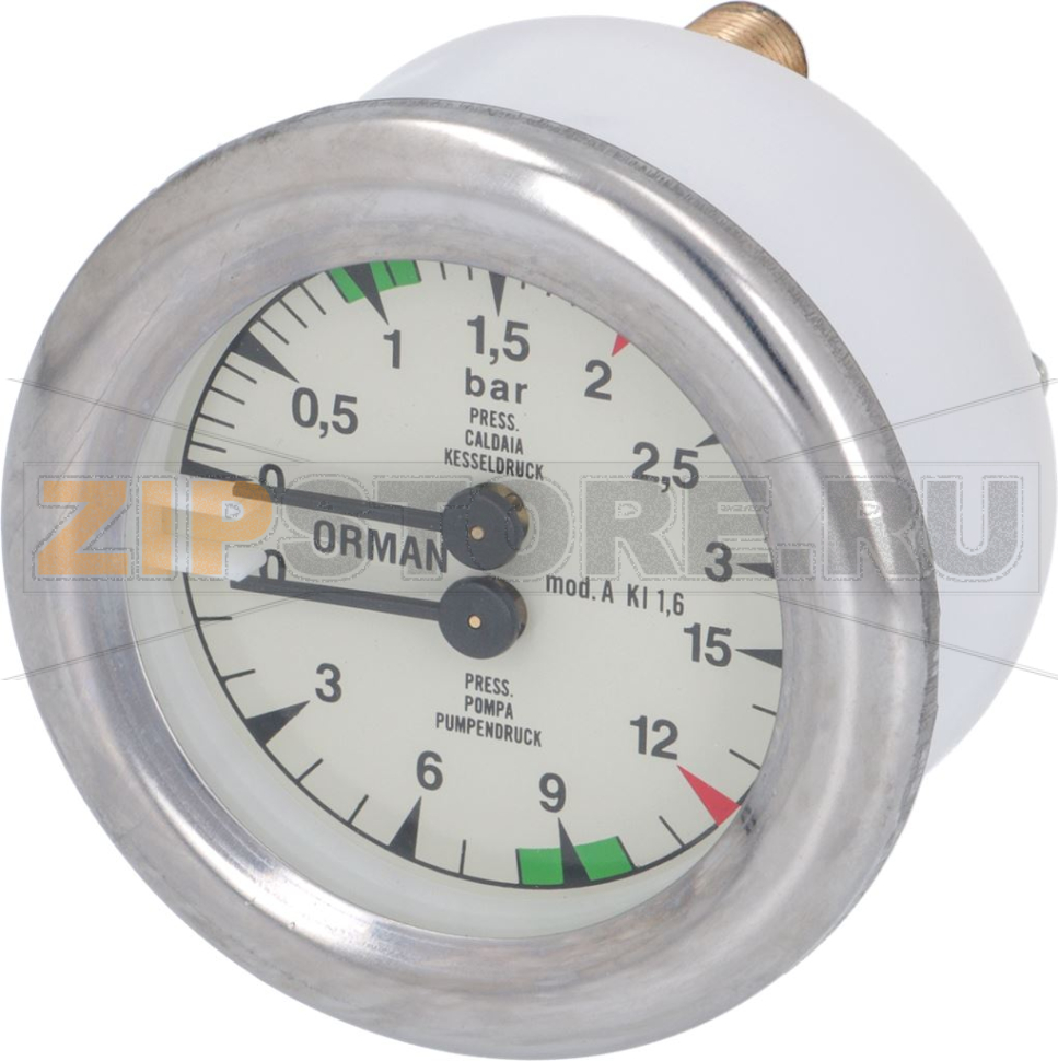 PRESSURE GAUGE BOILER-PUMP ø 63 mm 
