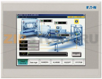 Панель оператора, 24VDC, 5,7" TFT цветная, RS232, RS485, CAN, PLC Eaton XV-102-D6-57TVRC-10