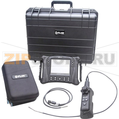 Видеоэндоскоп с высоким разрешением, Ø: 6, 8 мм, длина зонда: 100 см, WiFi FLIR VS70-Kit-w 
