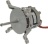 MOTORE MONOFASE 3059.1500 0,30HP 230V