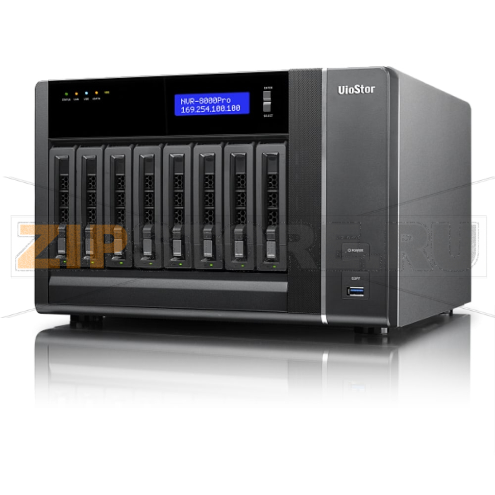 Сервер IP-видеонаблюдения QNAP VS-8124-PRO 