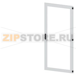 SIVACON, door, right, inspection window, IP55, H: 2200 mm, W: 900 mm, RAL 7035, Protection class 1 Siemens 8MF1290-2UT14-0BE2 