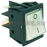 ПЕРЕКЛЮЧАТЕЛЬ БИПОЛЯРНЫЙ БЕЛЫЙ 16A 250V
