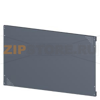 SIVACON, mounting plate, mounting with bracket, perforated, H: 600 mm, W: 1000 mm, zinc-plated Siemens 8MF1600-2AM12-0