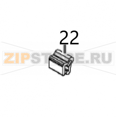 Lock clip Sato FX3-LX Lock clip Sato FX3-LXЗапчасть на деталировке под номером: 22Название запчасти на английском языке: Lock clip Sato FX3-LX.