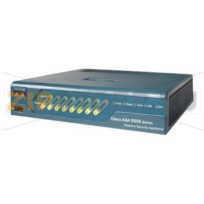 Экран межсетевой 6xFE, 10 IPSec, 10 SSL, DES Cisco ASA5505-SSL10-K8 