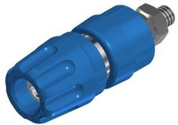 Разъем 4 мм, синий Hirschmann PKI 10 A BLUE