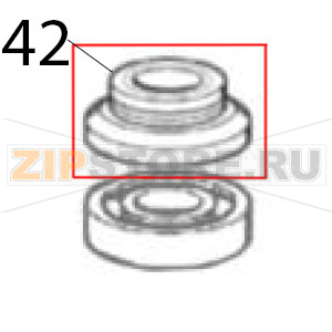 Water seal Scotsman AF 124 Water seal Scotsman AF 124Запчасть на деталировке под номером: 42