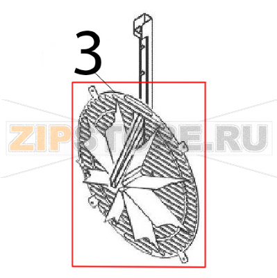Screen grille Angelo Po FM1221E1 Screen grille Angelo Po FM1221E1Запчасть на деталировке под номером: 3