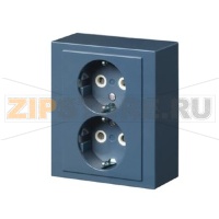 Розетка 16 А, 230 В, синяя ABB 2TKA00002969