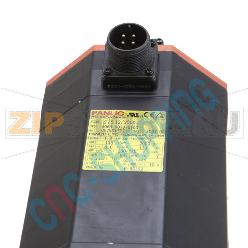 Серводвигатель с прямым валом Fanuc A06B-0078-B103 