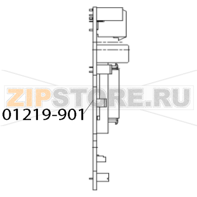Control board Zebra TTP 1020 Control board Zebra TTP 1020Запчасть на деталировке под номером: 01219&dash;901