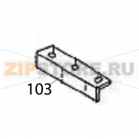 Label guide base l assy Sato HR212 TT