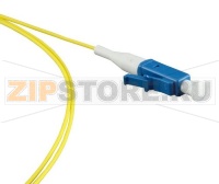FPT-B9-9-LC/UR-1M-LSZH-YL Hyperline FPT-B9-9-LC/UR-1M-LSZH-YL (FPT9-9-LC-UPC-1M) Пигтейл волоконно-оптический SM 9/125 (OS2), LC/UPC, 1 м, LSZH