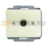 ТВ-розетка, белая ABB 2CKA001724A2738