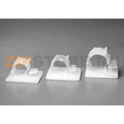 Hyperline HW-8ABC Самоклеящийся кабельный зажим д.16мм , площадка 20x20мм (100 шт) 