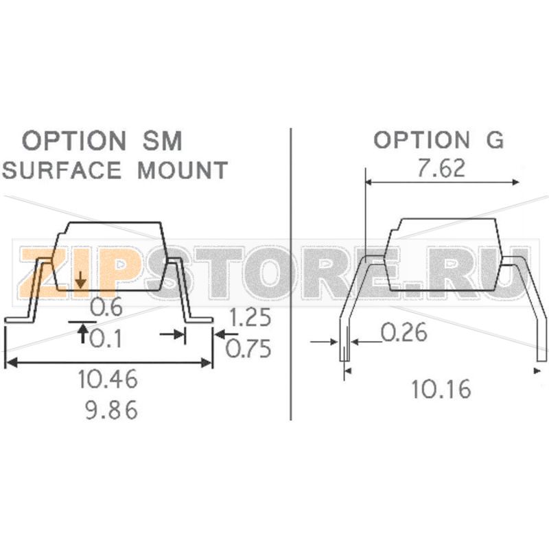 Оптопара DIP6 Isocom Components H11L1 