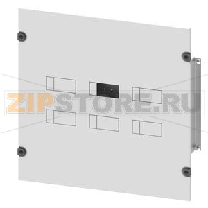 ALPHA 630 Universal Circuit breaker kit 3x 3VA10-11/100A/160A 3+4-pole H=600 mm W=600 mm, horizontal Installation for RCD module infeed side Siemens 8GK6735-6KK23 
