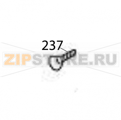 Truss screw Sato HR212 TT Truss screw Sato HR212 TTЗапчасть на деталировке под номером: 237Название запчасти на английском языке: Truss screw Sato HR212 TT.