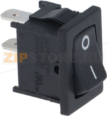 SWITCH SINGLE POLE BLACK 10A 250V 