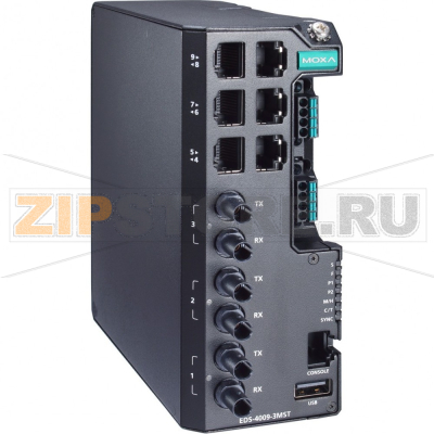 Коммутатор MOXA EDS-4009-3MST-HV 