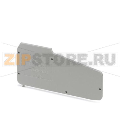 Концевая крышка Phoenix Contact D-ZVIOK 1,5 Длина: 90 мм, Ширина: 2 мм, Цвет: cерый.Минимальный заказ: 50 шт.Упаковка: 50 шт.