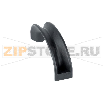 Ручка корпусная 140x28x50 мм, черная, 1 шт Mentor 3212.1200 