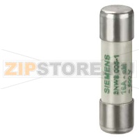 ПРЕДОХРАНИТЕЛЬ ЦИЛИНДРИЧЕСКИЙ A.M. БЕЗ ИНДИКАТОРА ТР 10X38 MM, 500 V 32 A Siemens 3NW8012-1