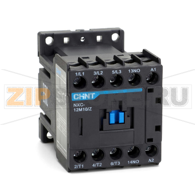 Контактор 12 А, 5.5 кВт, 24 В, 1НО, 50/60 Гц Chint NXC-12M10/Z 
