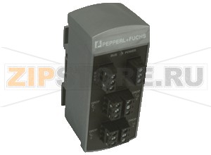 Аксессуар AS-Interface four port segment protector VAZ-RK-P-4TEE Pepperl+Fuchs Описание оборудованияAS-Interface four port segment protector