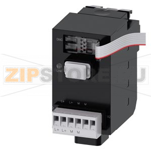SIRIUS ACT с PROFINET: стандартный интерфейсный модуль 24 В DC, винтовой зажим, Крепление на переднюю панель 1–20 терминальных модулей с возможностью подключения Siemens 3SU1400-1LK10-1AA1 