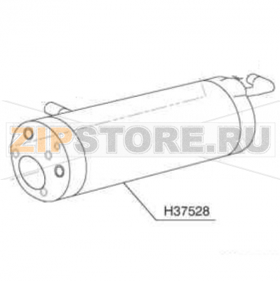 Boiler Comenda GFS 90 Boiler Comenda GFS 90Запчасть на деталировке под номером: H37528Название запчасти на английском языке: Boiler Comenda GFS 90