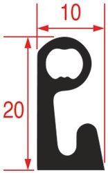 УПЛОТНИТЕЛЬ ДЛЯ ХОЛОДИЛЬНОЙ КАМЕРЫ 2311 -24 М 