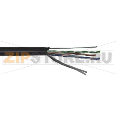 ITK Витая пара F/UTP кат.5E 4х2х24AWG LDPE трос 1,2мм (305м) 