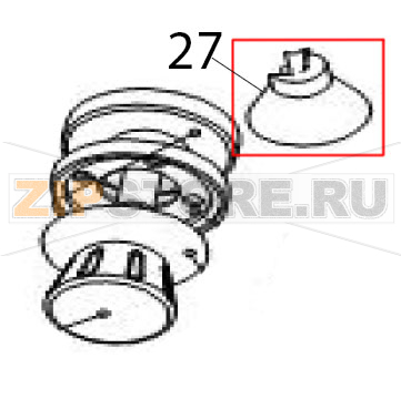 Rubber leg Hurakan HKN-HM195M Rubber leg Hurakan HKN-HM195MЗапчасть на деталировке под номером: 27