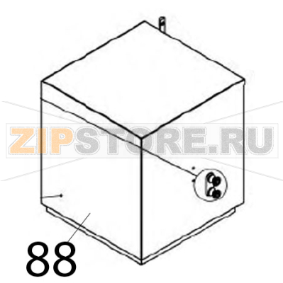 Capotta lavapiatti Vortmax DDM 660 Capotta lavapiatti Vortmax DDM 660Запчасть на деталировке под номером: 88