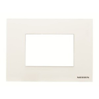 Рамка на 3 модуля, альпийский белый ABB 2CLA247300N1101