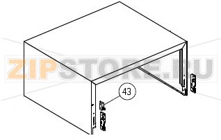Выключатель двери концевой 16А 230В для Unox XF 185 Оригинальное название запчасти: VE1295A0 - DOOR MICROSWITCH MK 16A 230V UL Unox XF 185 На деталировке запчасть Unox XF 185 под номером: 43