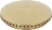 BURNER CAP PERFORATED BRASS POLISHED