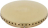 BURNER CAP PERFORATED BRASS POLISHED