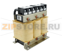 Дроссель входной 380 В, 7.5-11 кВт, 40 А, 1.45 мГн, 3 фазы, IP00 Inovance MD-ACL-40-1.45-4T