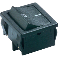 Переключатель клавишный 250 В/AC, 6 А, 2 x выкл/вкл, IP40, 1 шт Marquardt 1802.6123