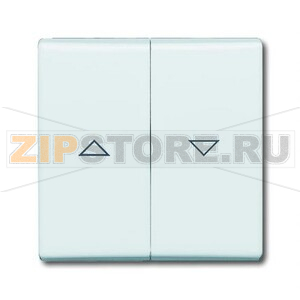 Клавиша для выключателя жалюзи с маркировкой, IP44, бежевая ABB 2CKA001731A1841 